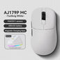 AJAZZ AJ179 PRO PAW3395 Lightweight Wired Wireless Mouse with Magnetic Charging Base Ergonomic Macro Gaming Mouse for PC Laptop Pi-Mart