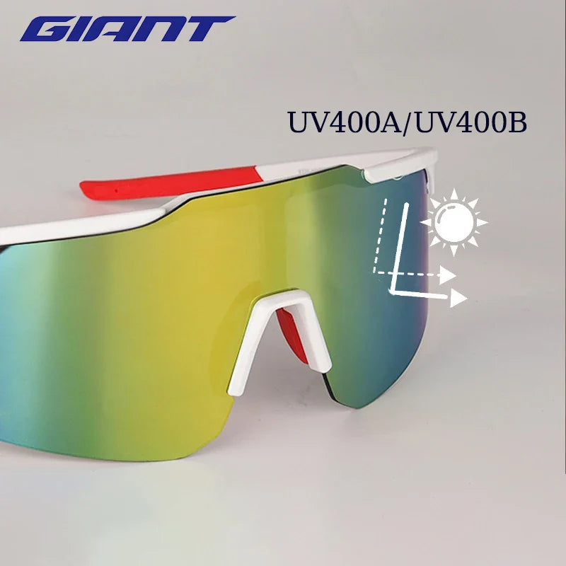 2025 giant new cycling Glasses UV400 Protection, Anti-Fog, Sports Sunglasses for Men Women with case Pi-Mart