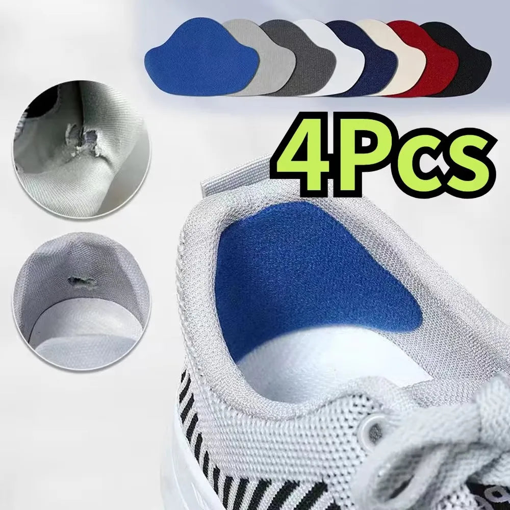 4/6 PCS Shoe Repair Patches, Heel Protector Pads, Anti-Wear Hole Fixing, Self-Adhesive Repair Patches, Insole Foot Care Liner Pi-Mart