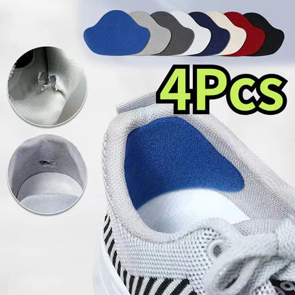 4/6 PCS Shoe Repair Patches, Heel Protector Pads, Anti-Wear Hole Fixing, Self-Adhesive Repair Patches, Insole Foot Care Liner Pi-Mart