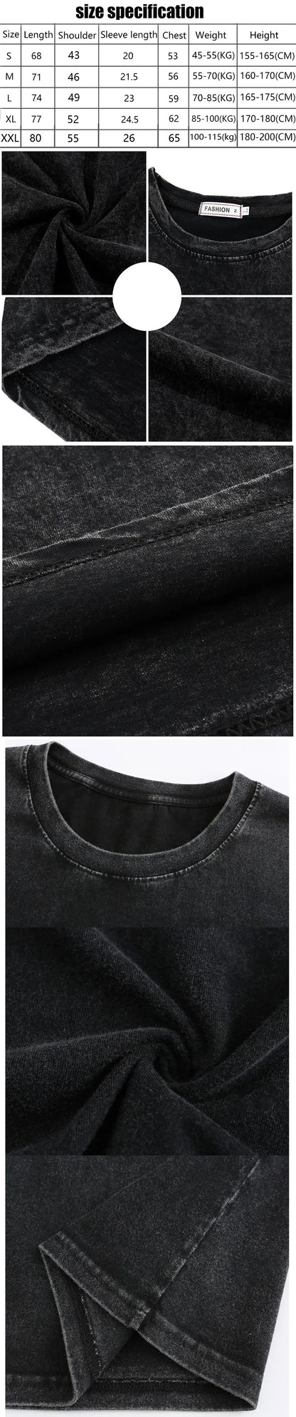 Christian Jesus Faith Over Fear Bible Verse Washed T-shirts Men Women Fashion Vintage Oversized T Shirts Harajuku Cotton T-shirt NovaCart