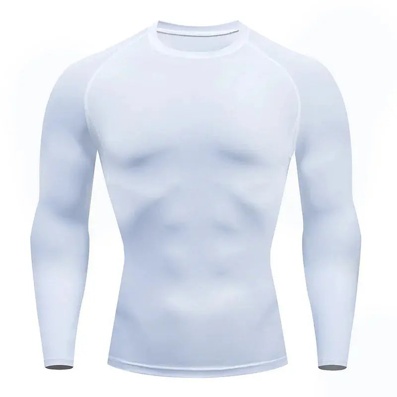 Men's T Shirt Outdoor Training Fitness Gym Jogging Running Sweatshirt Bat/-Man Compression Shirts Tight Elastic Breathable NovaCart