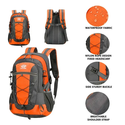waterproof hiking backpack-Lightweight Outdoor Travel Daypack SnagBag
