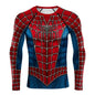 Fashion Comics Spider Cosplay 3D Printed Men's Long Sleeve T-shirt Superhero Tee Casual Loose Fitness Sports Tops Street Clothes NovaCart