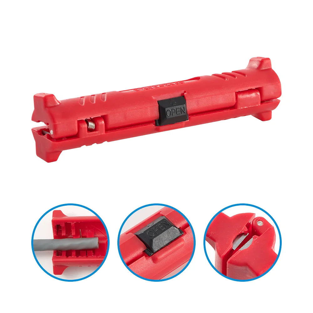 Automatic Stripping Cutter Wire Stripper Pliers Cable Wire Crimping Electrician Repair Tools Wire Stripper Tool hand tools Pi-Mart