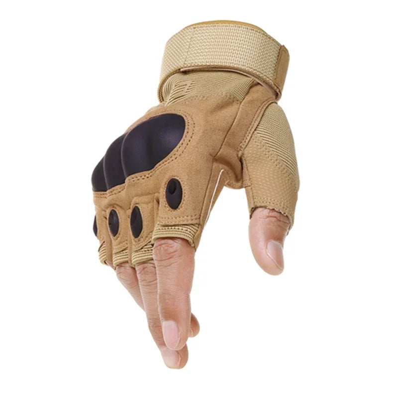 Half Finger Men's Gloves Outdoor Military Tactical Gloves Sports Shooting Hunting Airsoft Motorcycle Cycling Gloves Pi-Mart