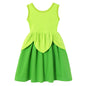 Children's Casual Dress for Girls Mermaid Rapunzel Dress One-Shoulder Sling Short Sleeve Princess Costume Summer Casual Vest NovaCart
