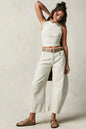 Women’s Elastic Waist High Waisted Jeans FitiqueFit