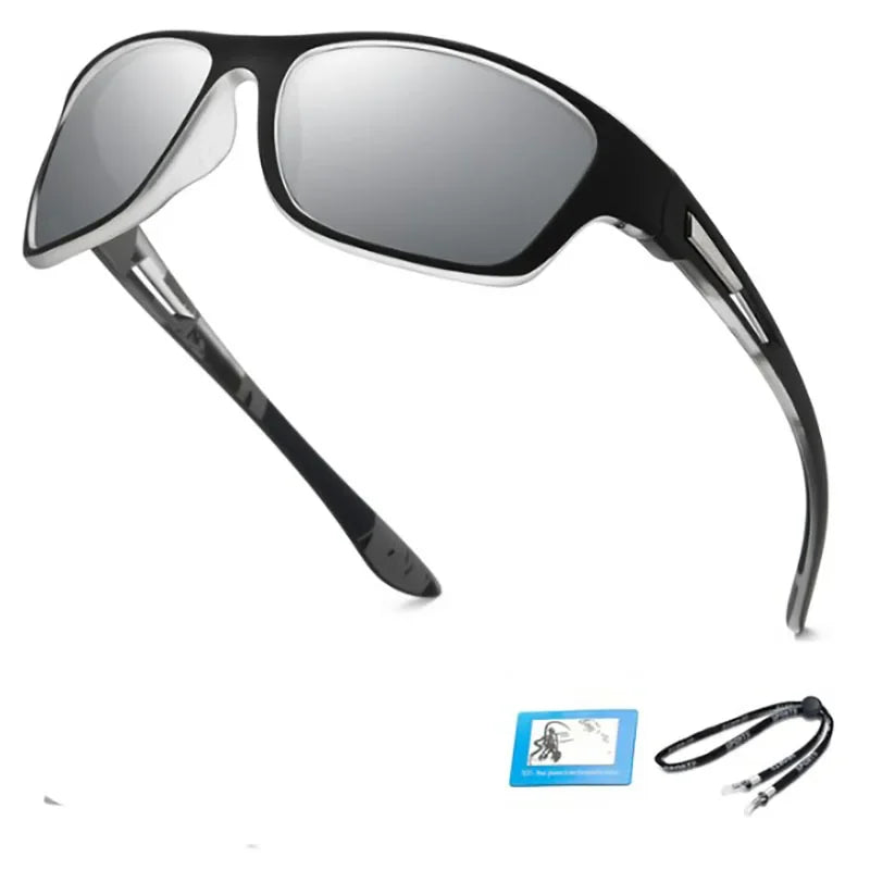 Polarized UV400 Sunglasses, Classic Fishing Driving Eyewear for Men Women, Outdoor Hiking Shades Pi-Mart