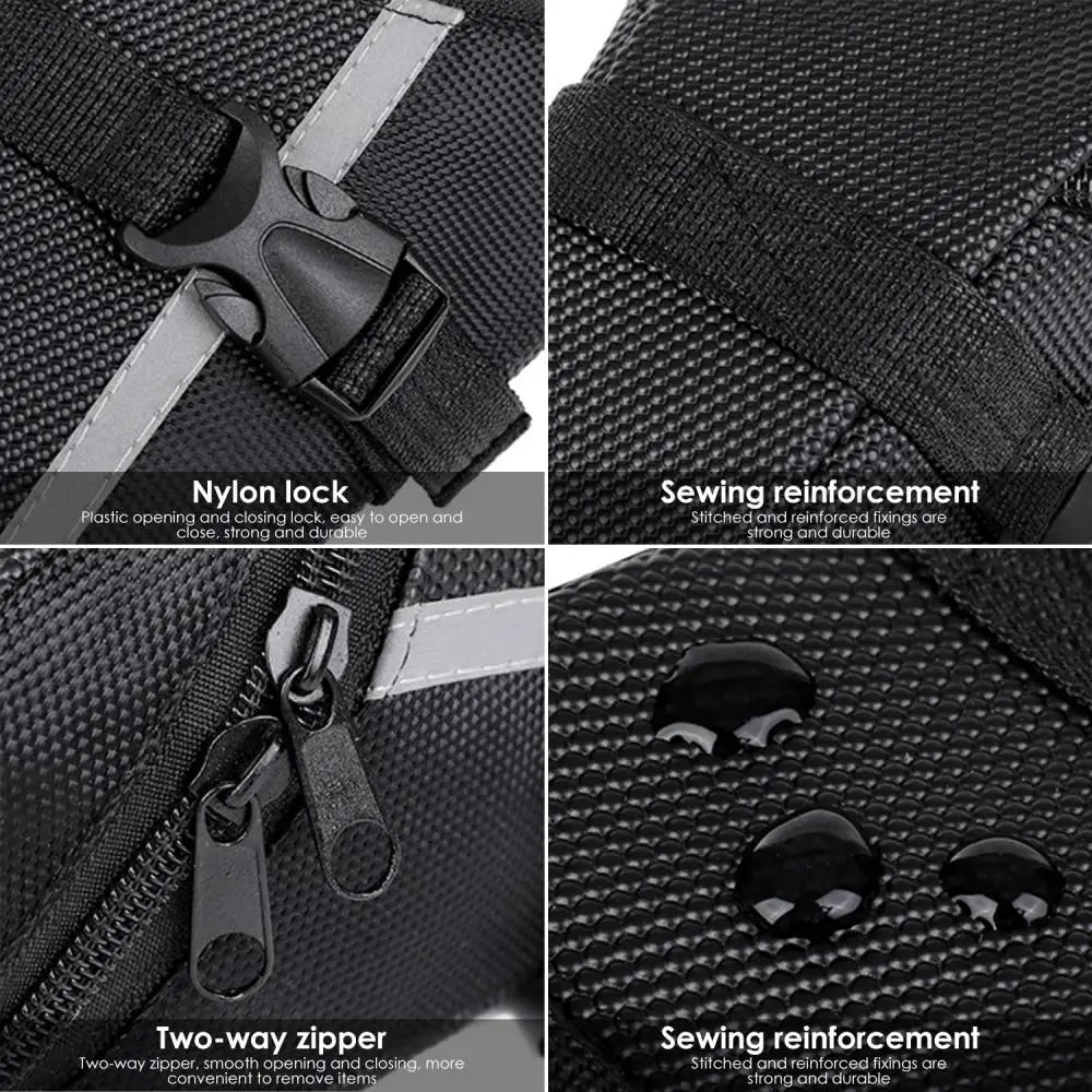 Universal Bicycle Saddle Bag Bicycle WaterProof Tail Bag Mountain Bike Rear Bag Bike Tail Bag Outdoor Bicycle Accessories Pi-Mart