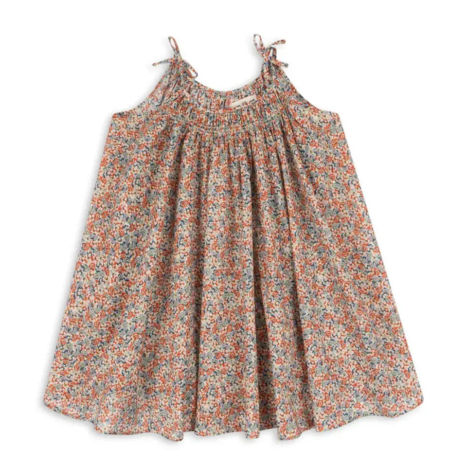 2026 New KS Summer Baby Girls Cotton Slip Dresses Kids Clothes Girl Floral Print Tank Top T-shirts Shorts Suits Children's Sets NovaCart