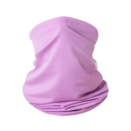 LOOGDEEL Sun Protection Bib Spring and Summer Motorcycle Neck Cover Sports Magic Bandana Riding Mask Full Face Outdoor Ice Silk Pi-Mart