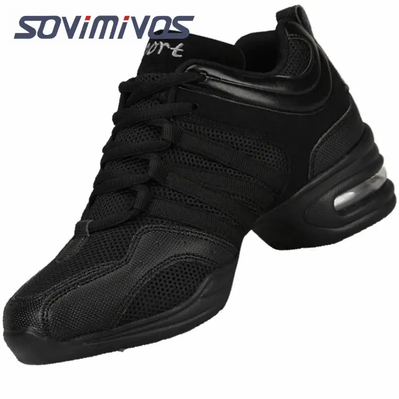 Women's Dance Shoes Soft Outsole Woman Breath Jazz Hip Hop Shoes Sports Sneakers Ladies Girl's Modern Jazz Dancing Shoes for Men NovaCart