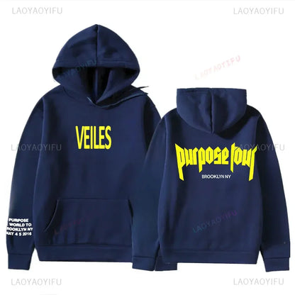 Hoodies Men Justin Bieber Purpose Tour fashion Print Hip Hop Streetwear Fleece Warm Hoody Men Women Pullover Hoodie Sweatshirt NovaCart