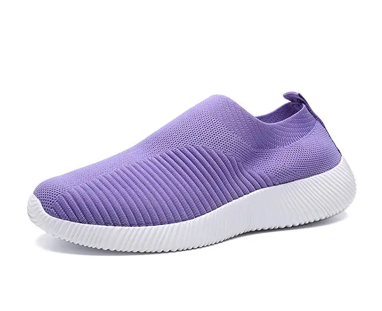 Women's Sneaker Slip On Women Sneakers Breather White Shoes Women Casual Sneaker Sports Shoes Comfortable Vulcanize Shoes Female NovaCart