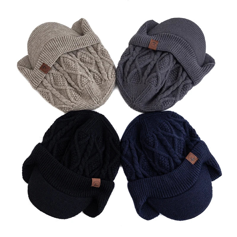 Unisex Winter Hat – Plush Fur-Lined Earflap Beanie FitiqueFit