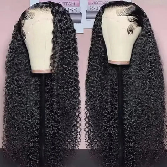 13x6 HD Curly 250% Density 30 42 Inch Lace Front 5x5 Glueless Wigs Human Hair Wigs Deep Wave 13x4 Lace Frontal Wig Ready To Go NovaCart
