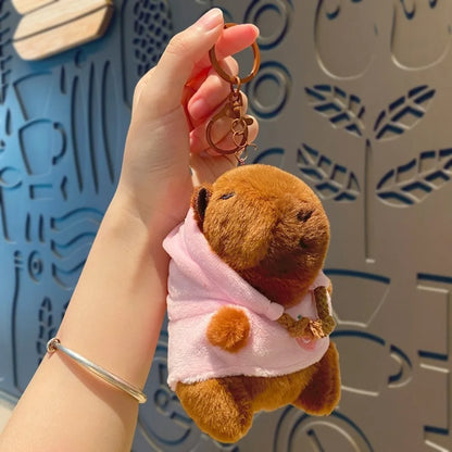 Cute Capybara Plush Toy Hoodie with Wings Simulation Doll Small Size Stuffed Animals Anime Fluffty Toy Birthday Party NovaCart