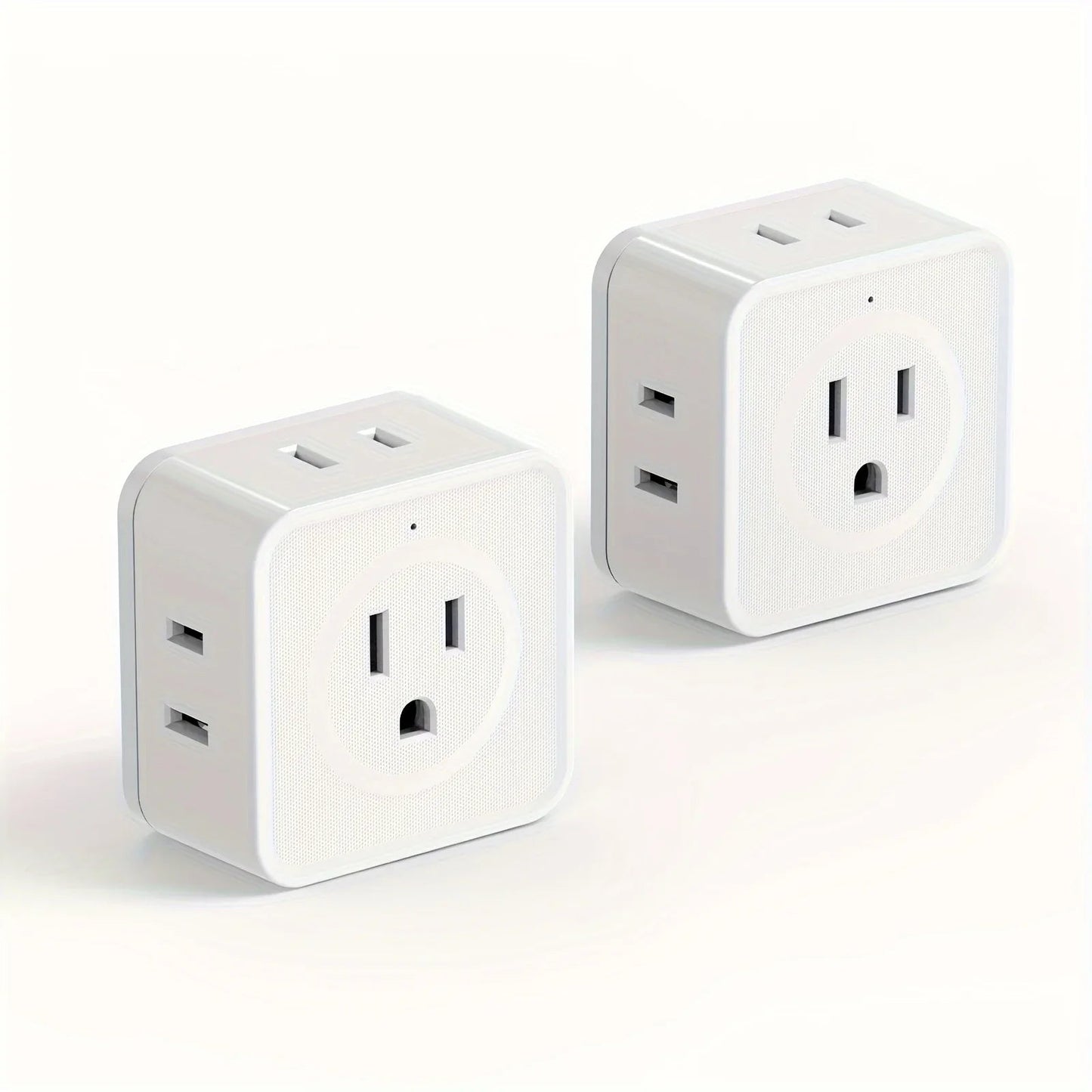 5 Way Multi Plug Outlet Extender, Wall Outlet Expander, Small Electrical Outlet Splitter for Travel, Home, Office, Dorm Pi-Mart