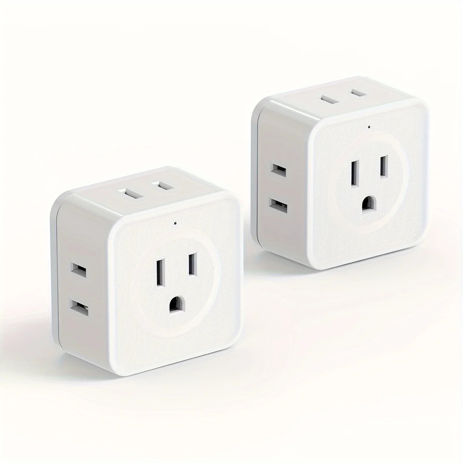 5 Way Multi Plug Outlet Extender, Wall Outlet Expander, Small Electrical Outlet Splitter for Travel, Home, Office, Dorm Pi-Mart