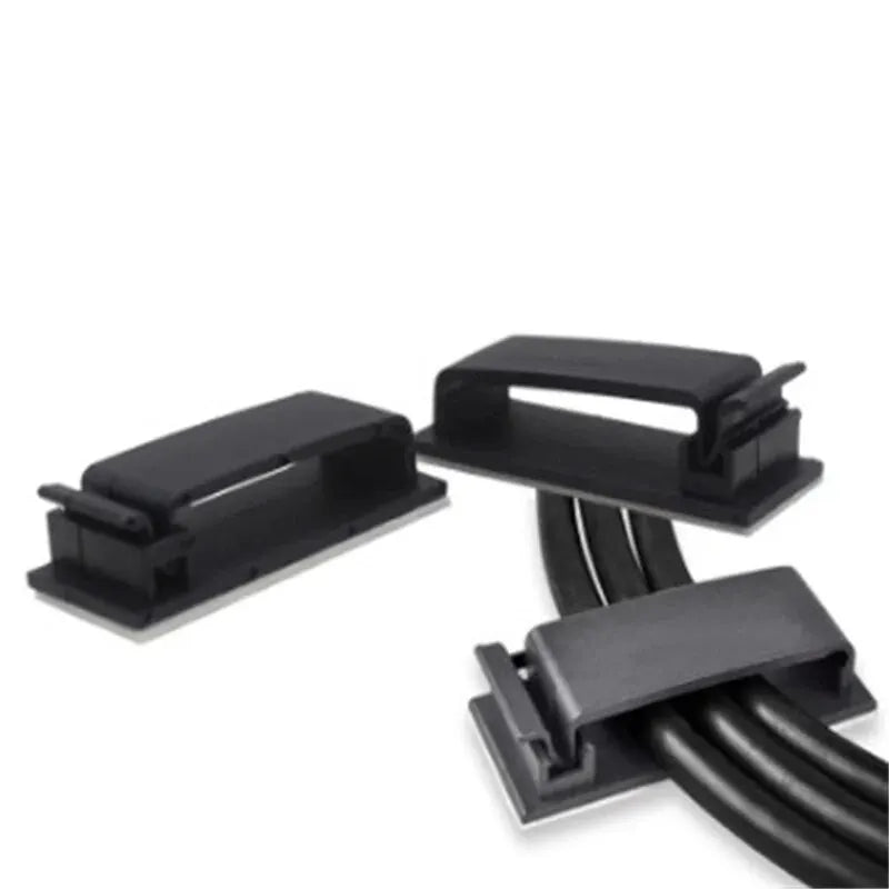 Cable Fixing Clip Cable Wire Sorting Buckle Chassis Organizer 19*47 Black and White Organizer Pi-Mart