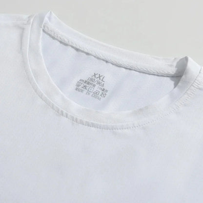 Running T-shirt Reflective Short Sleeve Ice Silk Quick Drying Summer Thin Breathable Fitness Tees Shirt Sportswear Sportsshirt Pi-Mart