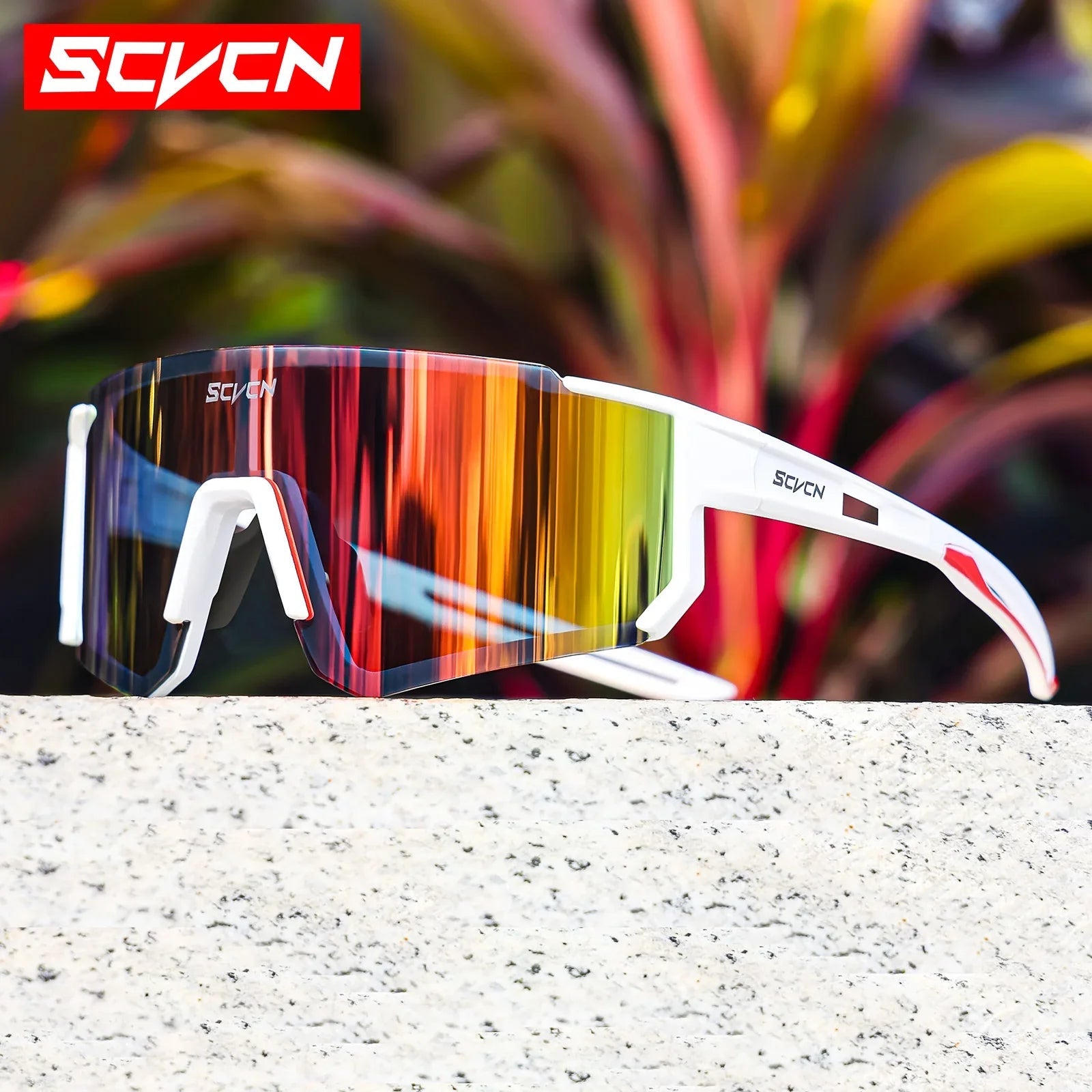 SCVCN New Outdoor Cycling Sunglasses Men Road Driving Bike Glasses  Sports Mountain Climbing Women Bicycle Cycling UV400 Goggles Pi-Mart