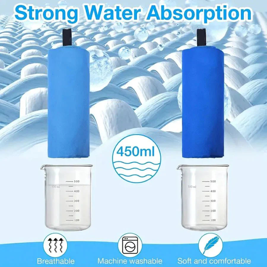 Microfiber Towel Quick Dry Towel Travel Towel Sports Towel Beach Towel Sandproof Soft Light Towel For Swim, Yoga, Gym Pi-Mart