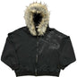 Autumn/Winter Y2k Women Aesthetic Harajuku Faux Fur Collar Hoodies Clothes Graphic Hip Hop Punk Gothic Zip Up Hoodies 2025 new NovaCart