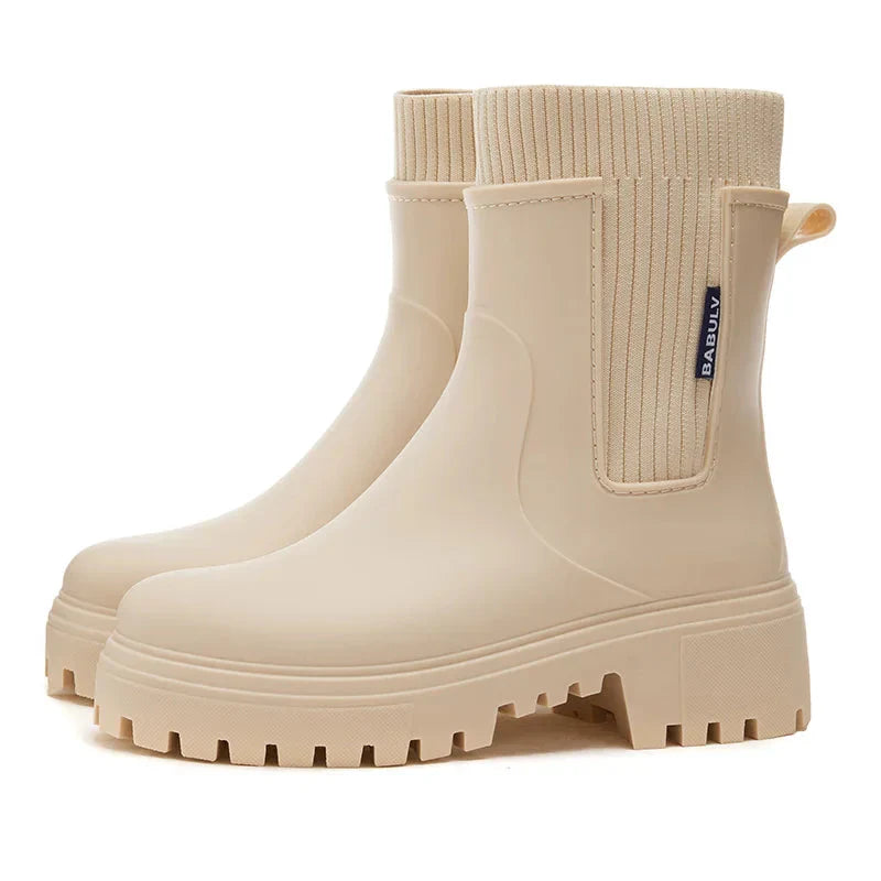 Women’s Waterproof Anti-Slip Rain Boots – Stay Dry Every Step FitiqueFit