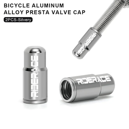 2/4/10Pcs Bicycle Tire Valve Cap Dustproof Lightweight Aluminum Alloy MTB Road Bike Tube Tyre Gas Nozzle Cover For FV Presta Pi-Mart