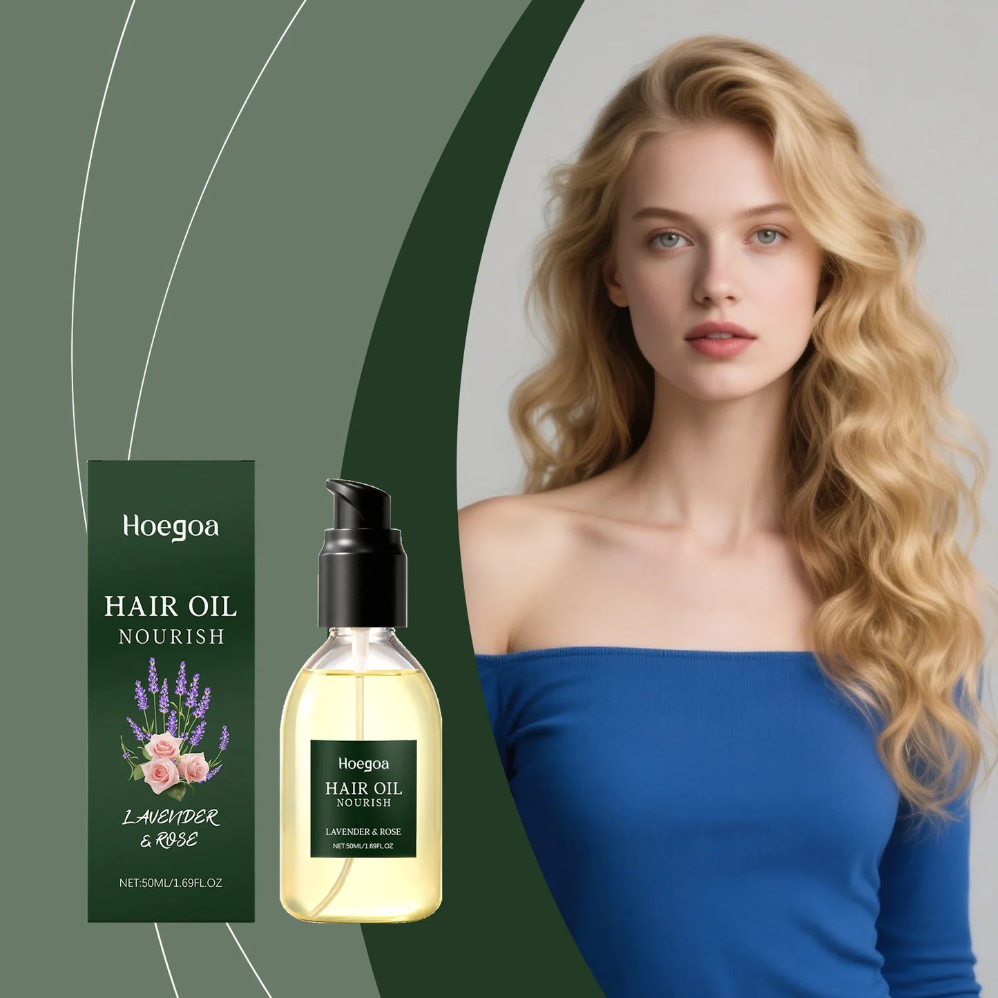 Repair Hair Damage Hair Nourishing and Moisturizing Oil Enhances Hair Strength Reduces Hair Thinning Cleansing Hair Care Oil
