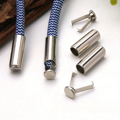 10pcs Heavy Duty Cord Locks Adjustable Metal Clips Secure Fastening for Shoelaces Bags Hoodies DIY Crafts Organizing Cables NovaCart