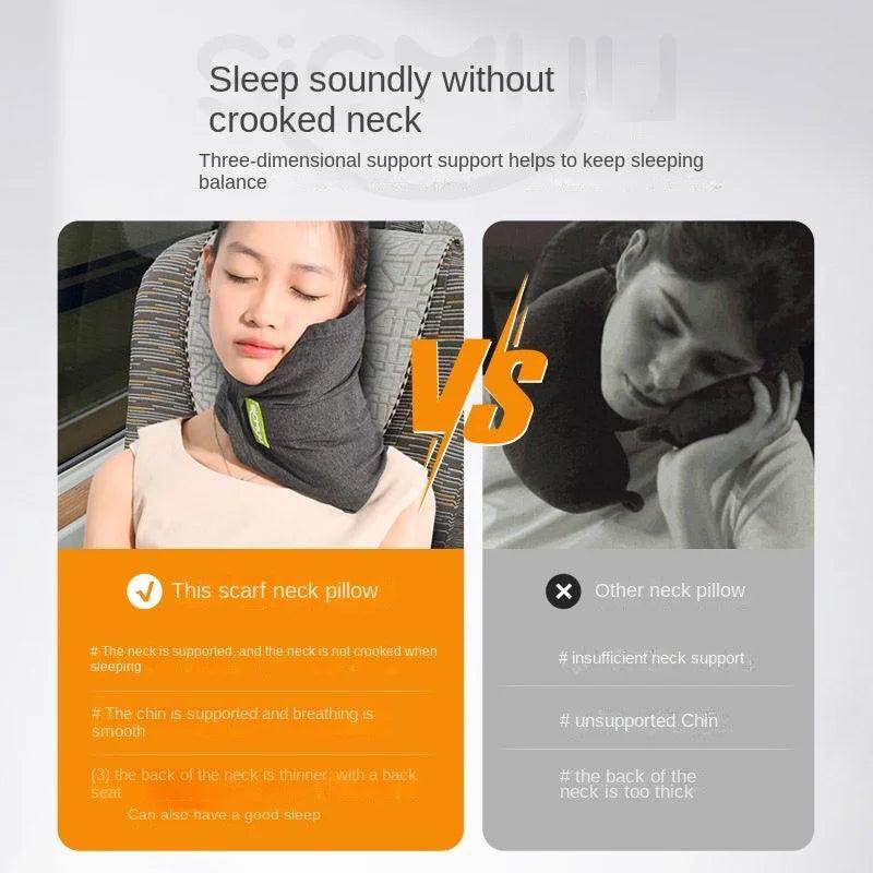 Memory Foam Travel Pillow for Sleeping SmartPursue™