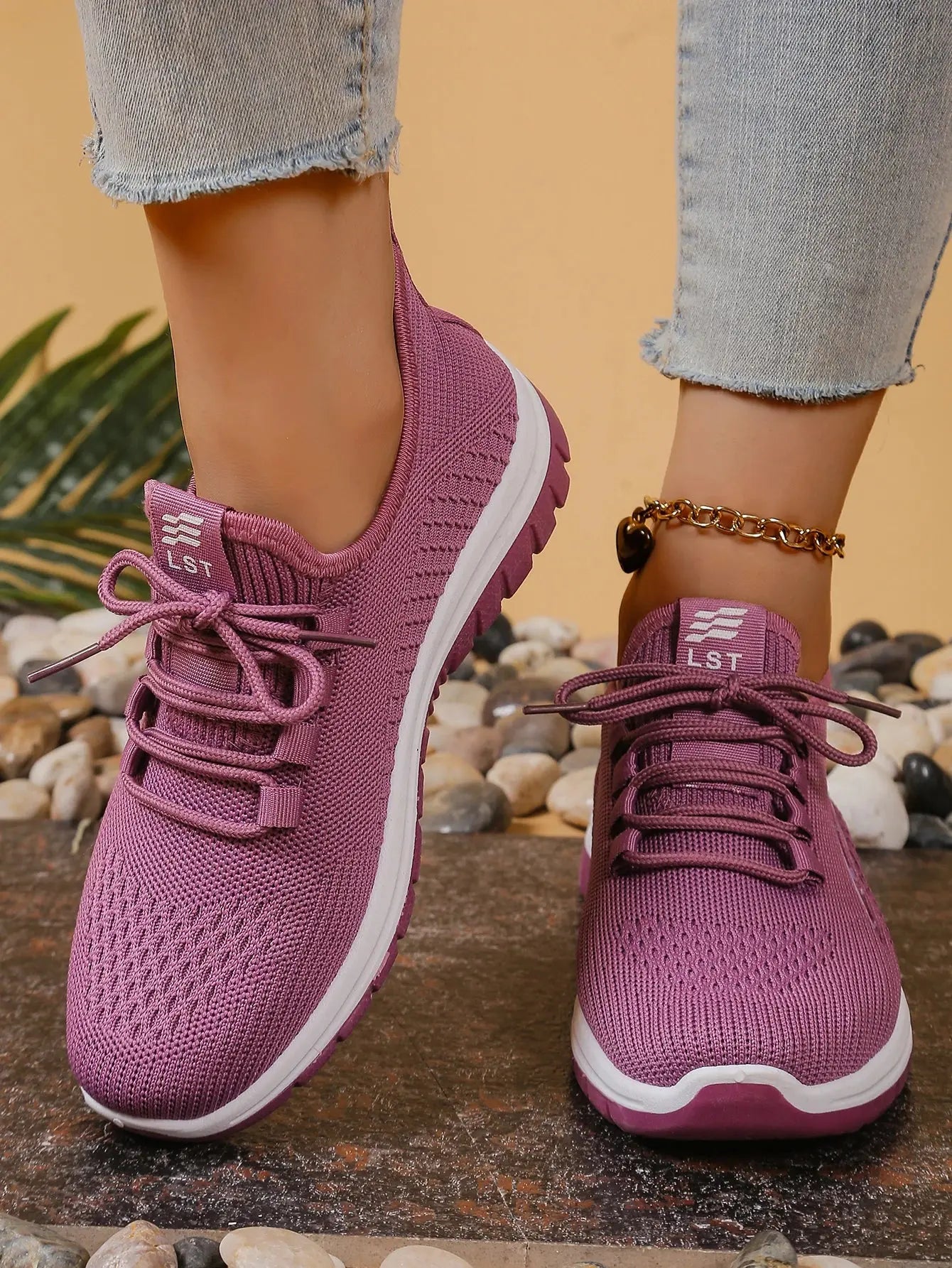 Women's shoes, soft soles, not tired feet,summer sneakers platform shoes, flying weaving, breathable women's sneakers shoes NovaCart