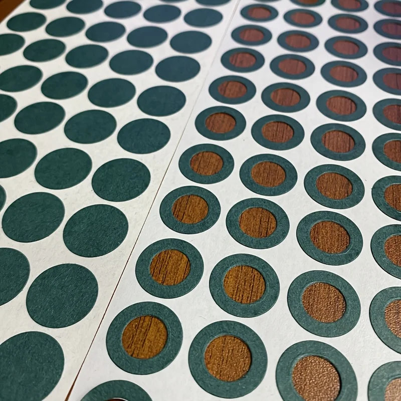 400 Pieces of Self-Adhesive Solid/Hollow 18650 Battery Insulation Pads, 18650 Battery Insulation Rings, 18650 High-Density Paper, Insulation Pad Circles, Single-Sided Adhesive Batteries Pi-Mart