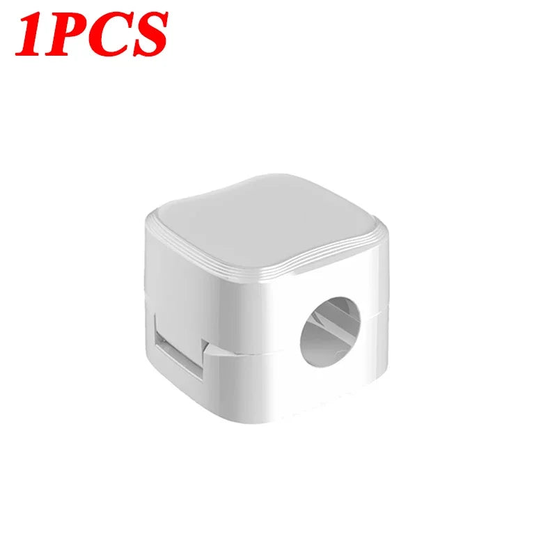 Magnetic Cable Clip Cable Holder,Adhesive Wire Keeper Cord Cable Organizer ,Usb Charging Line Winder For Office Desktop Home Pi-Mart