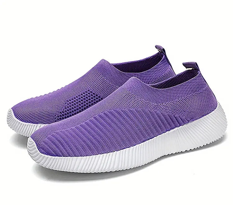 Women's Sneaker Slip On Women Sneakers Breather White Shoes Women Casual Sneaker Sports Shoes Comfortable Vulcanize Shoes Female NovaCart