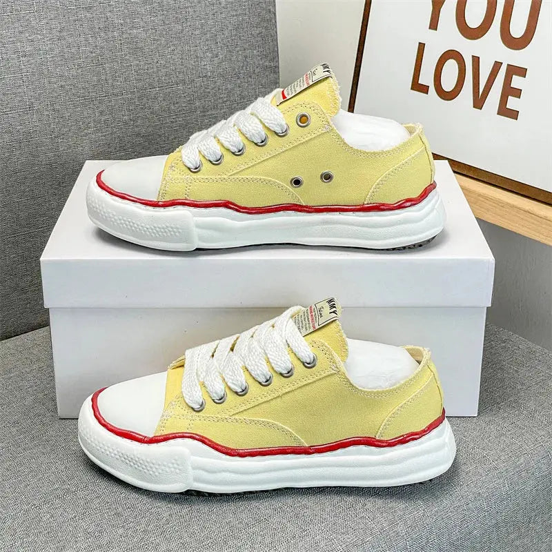 6529 Casual Shoes Men's Sports footwear Summer Casual Thick Soled Women oft Comfortable Non-slip Outdoor Fashion Board sneakers NovaCart