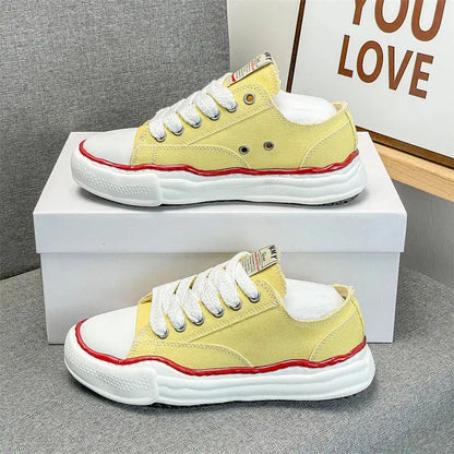 6529 Casual Shoes Men's Sports footwear Summer Casual Thick Soled Women oft Comfortable Non-slip Outdoor Fashion Board sneakers NovaCart