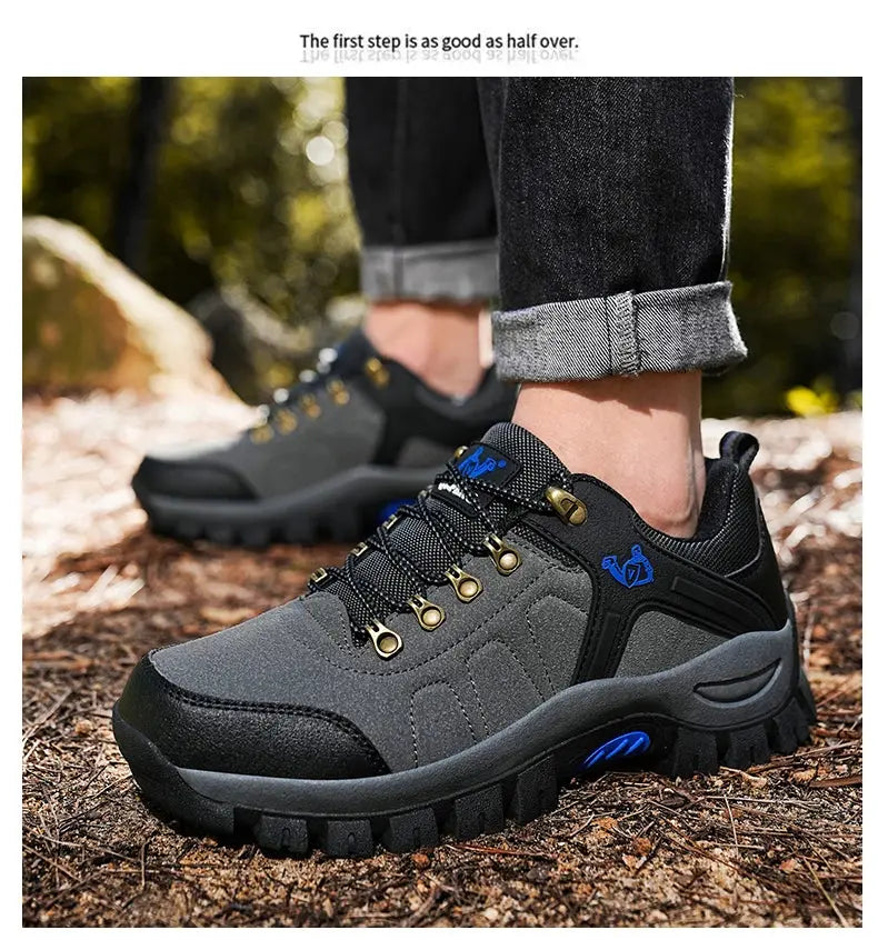 Mens & Women Classical Hiking Boots Summer Winter Outdoor Non Slip Fashion Sneakers Ankle Boot Boys Rubber Climbing Shoes Autumn NovaCart