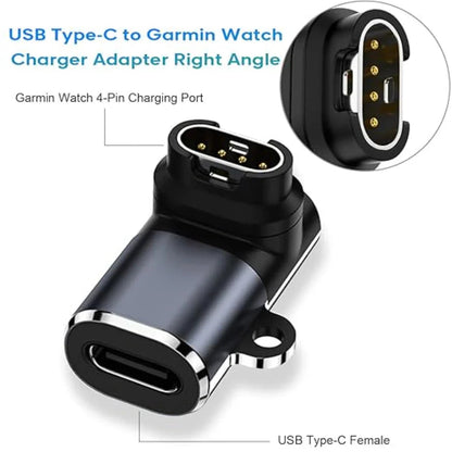 Replacement charger compatible with Garmin Forerunner 965 955 945 935 745 265 255 245 165 55 45  USB smartwatch charging cable Pi-Mart