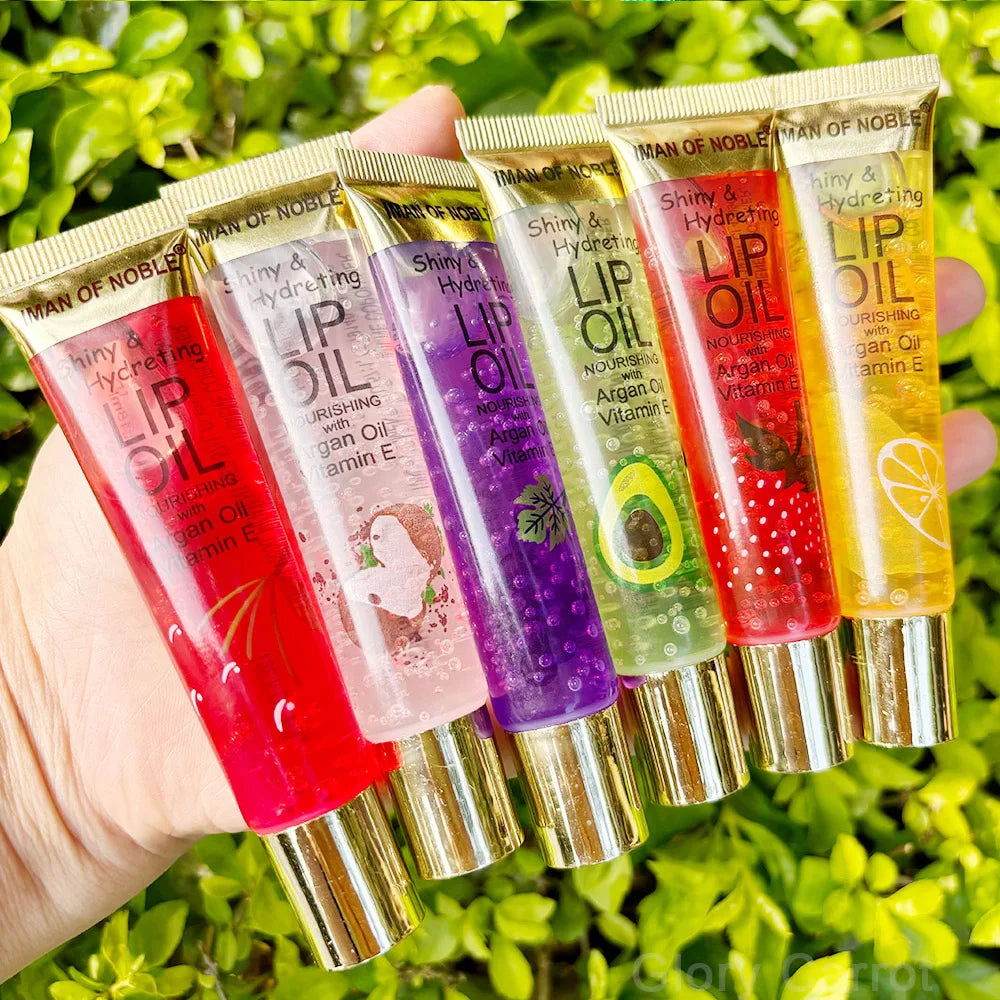 6Pcs Fruity Flavor Watery Glossy Lip Gloss Set Clear Lip Gel Hydrating Moisturizing Lip Gloss Women Lips Makeup Wholesale NovaCart