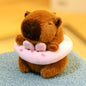 Cute Capybara Plush Toy Hoodie with Wings Simulation Doll Small Size Stuffed Animals Anime Fluffty Toy Birthday Party NovaCart