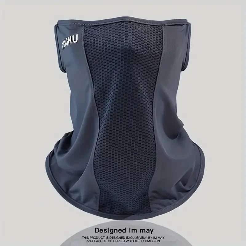 Cycling Masks Headwear Bandana Head Wrap Face Scarf Mask Neck Balaclava Breathable Light Cool Wind Outdoor Hiking Ice Silk Mask Pi-Mart