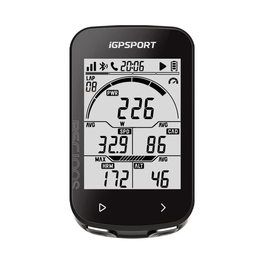 GPS Bike Computer IGPSPORT BSC100S Cycle Wireless Speedometer Bicycle Digital Stopwatch Cycling Odometer Cycling Computer Pi-Mart