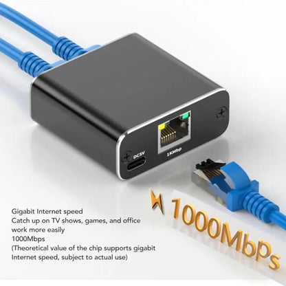 RJ45 Splitter 1 in 2/3/4 Out Network  1000Mbps RJ45 Adapter Gigabit Converter Internet Ethernet 8P8C Extender Plug Extension Pi-Mart