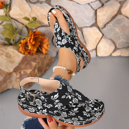 Wedge Mixed Colors Outdoor Shoes for Women