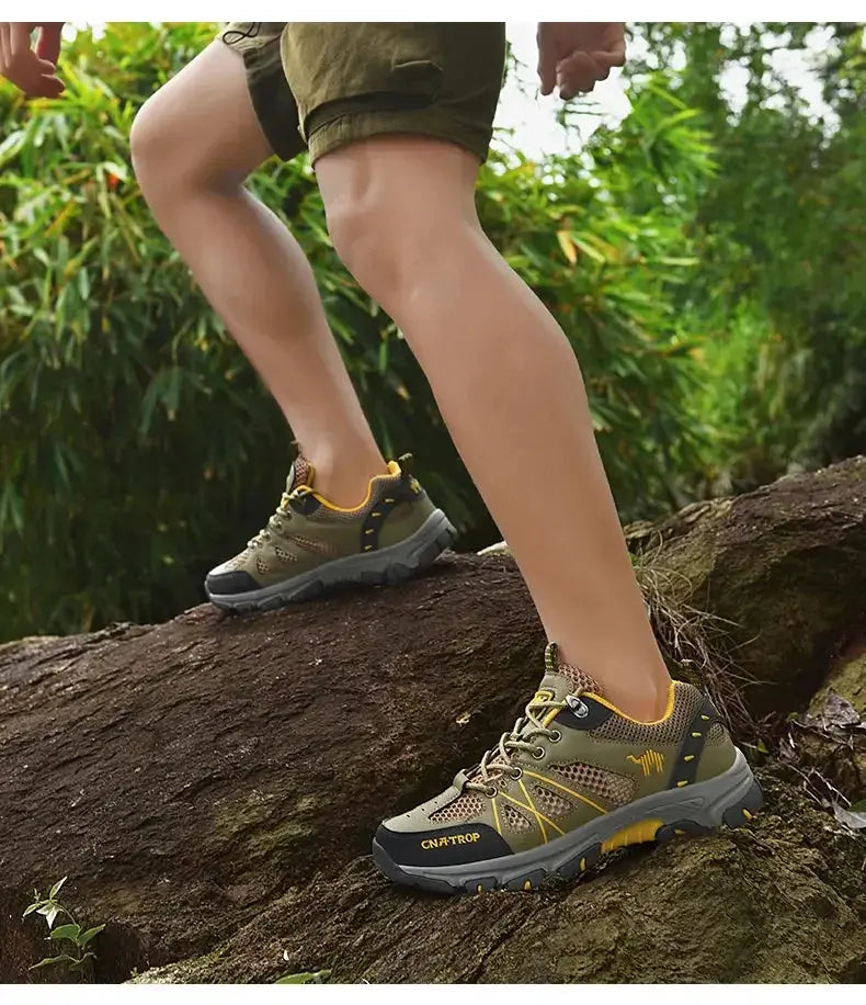 Men's Hiking Shoes Breathable Mesh Sports Single Shoes Summer Outdoor Wear-resistant  Hiking and Hunting Tactical Sports Shoes NovaCart