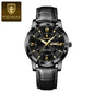 POEDAGAR Luxury Business Male Wristwatch Waterproof Luminous Leather Man Watch Date Week Sport Casual Men's Quartz Watches reloj NovaCart